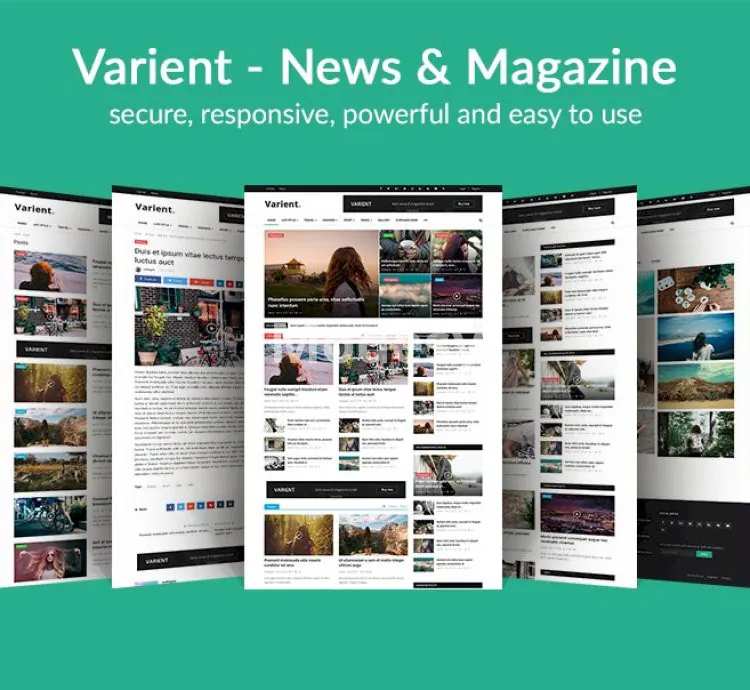 Varient - News & Magazine Script