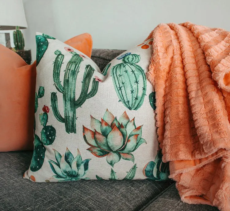 Blanket comfort couch pillow