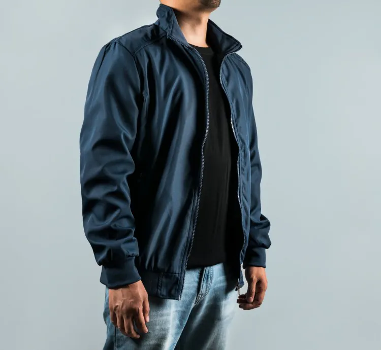 Men outerwear navy color
