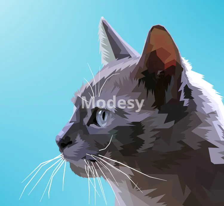 Animal colorful digital prints